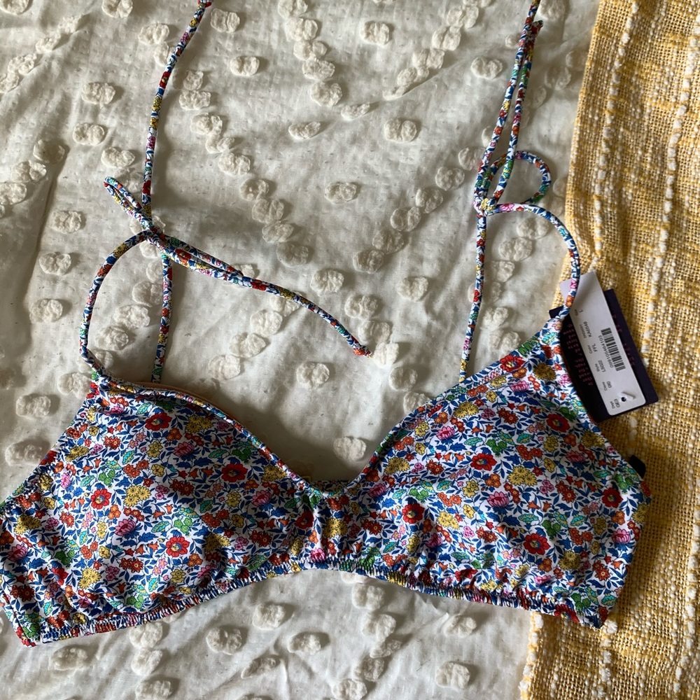 j crew bikini top
